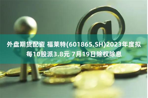 外盘期货配资 福莱特(601865.SH)2023年度拟每10股派3.8元 7月19日除权除息