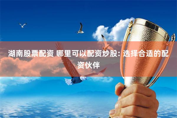 湖南股票配资 哪里可以配资炒股: 选择合适的配资伙伴